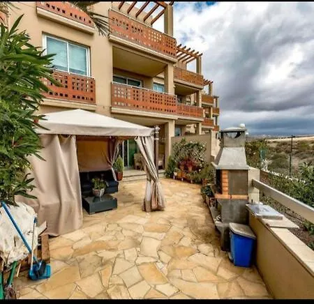 Medano Tejita Sunny Garden +bbq+parking+pool Daire Granadilla De Abona