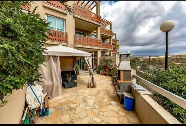 Medano Tejita Sunny Garden +bbq+parking+pool Daire Granadilla De Abona